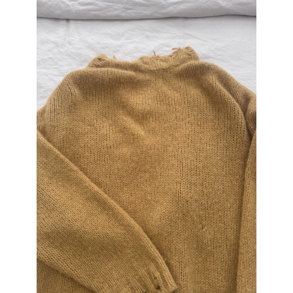Bare Knuckles Cardigan Yellow Size L Men's Excellent Used Condition - Picture 5 of 5